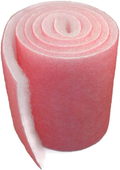Pinky Filters Bonded Aquarium Filter Pad 12 Inches by 72 Inches by .75 Inch Pink and White Aquarium Filter Media Roll Bulk Can Be Cut to Fit Most Filters Made in USA